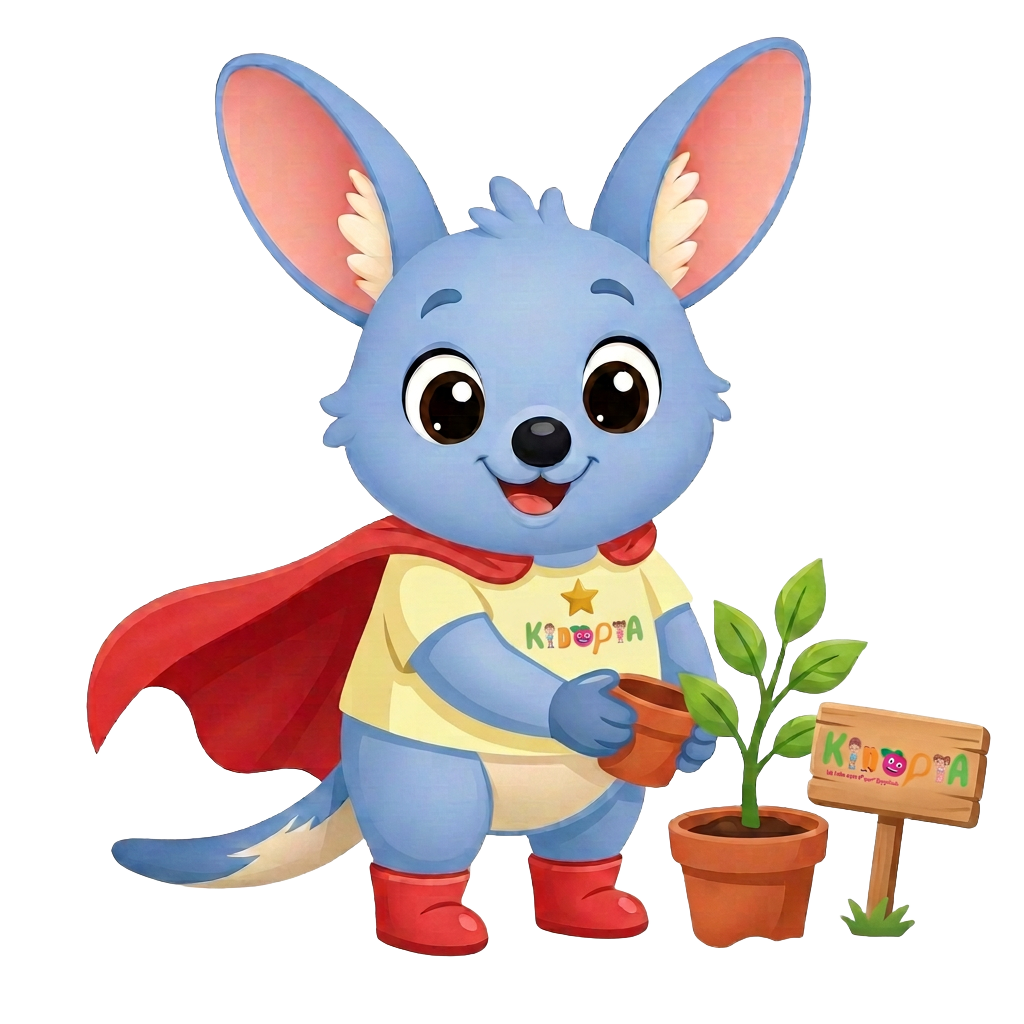 Kiko planting a tree to celebrate a child joining Kidopia